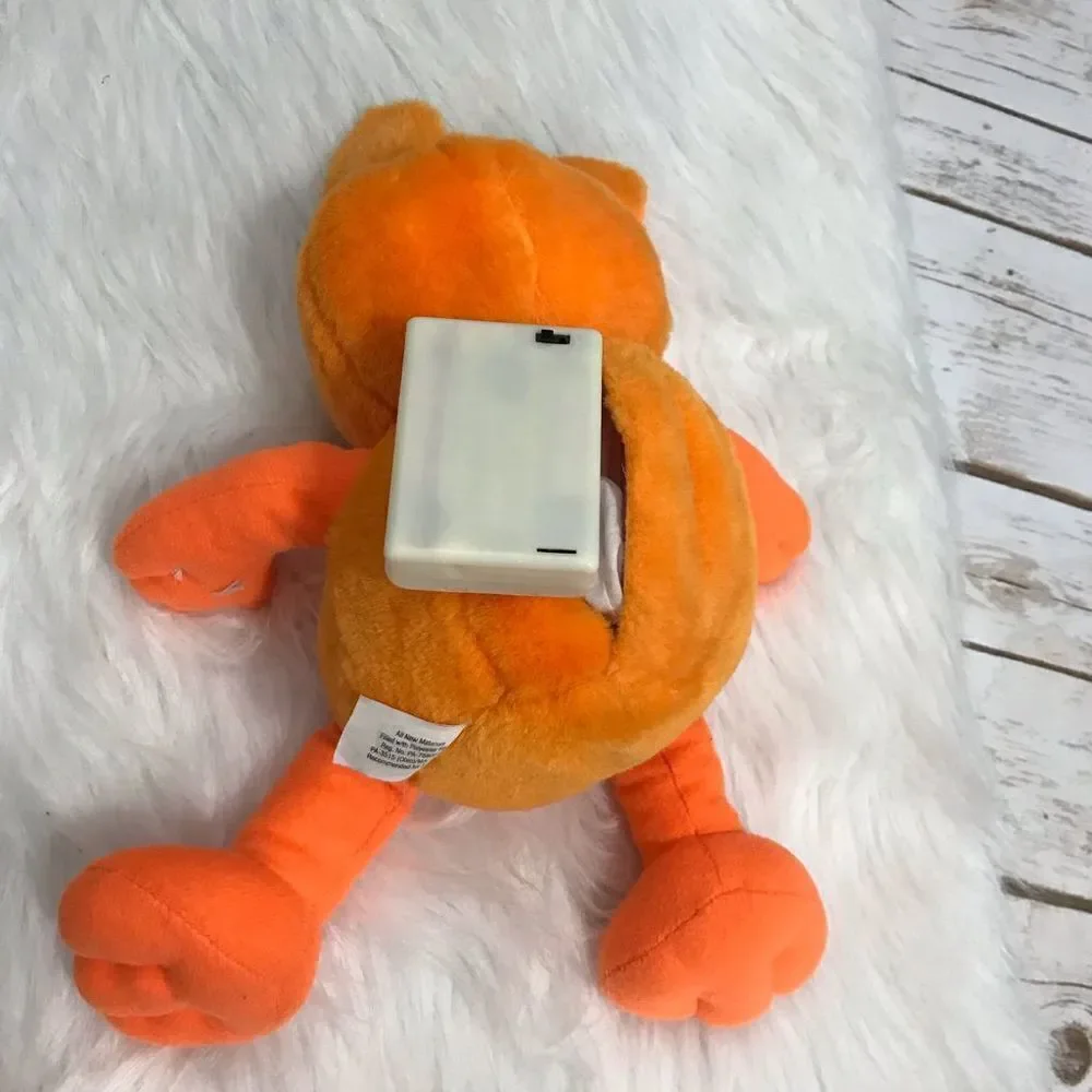 Orange Ziggles Movers and Shakers‎ Soft Toy Plush Vibrates Giggles Halloween